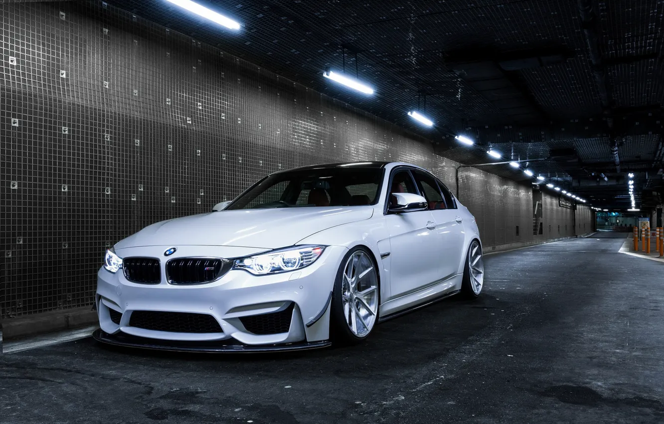 Фото обои BMW, White, F80, M3