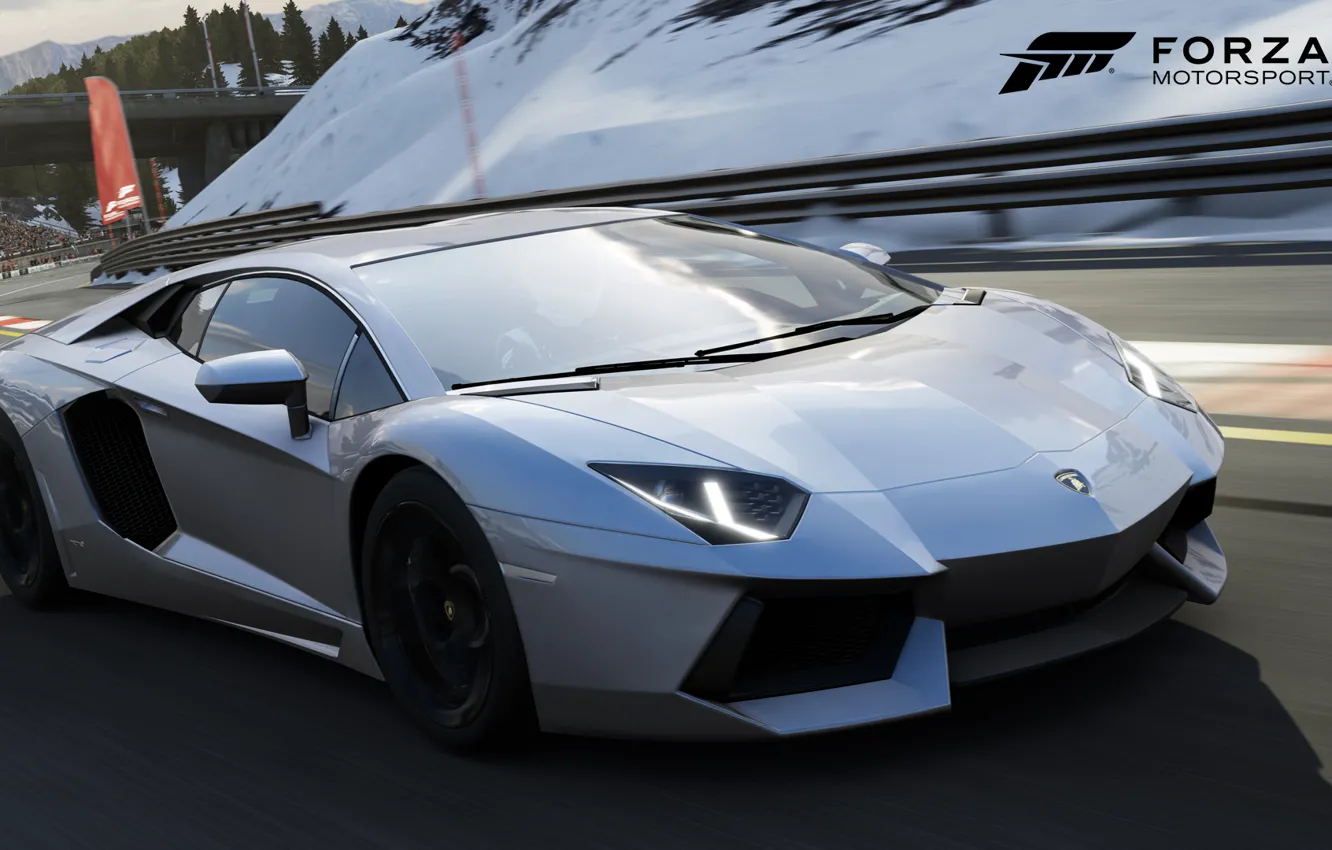 Фото обои 2012, Lamborghini Aventador LP700-4, Forza Motorsport 5, Xbox One