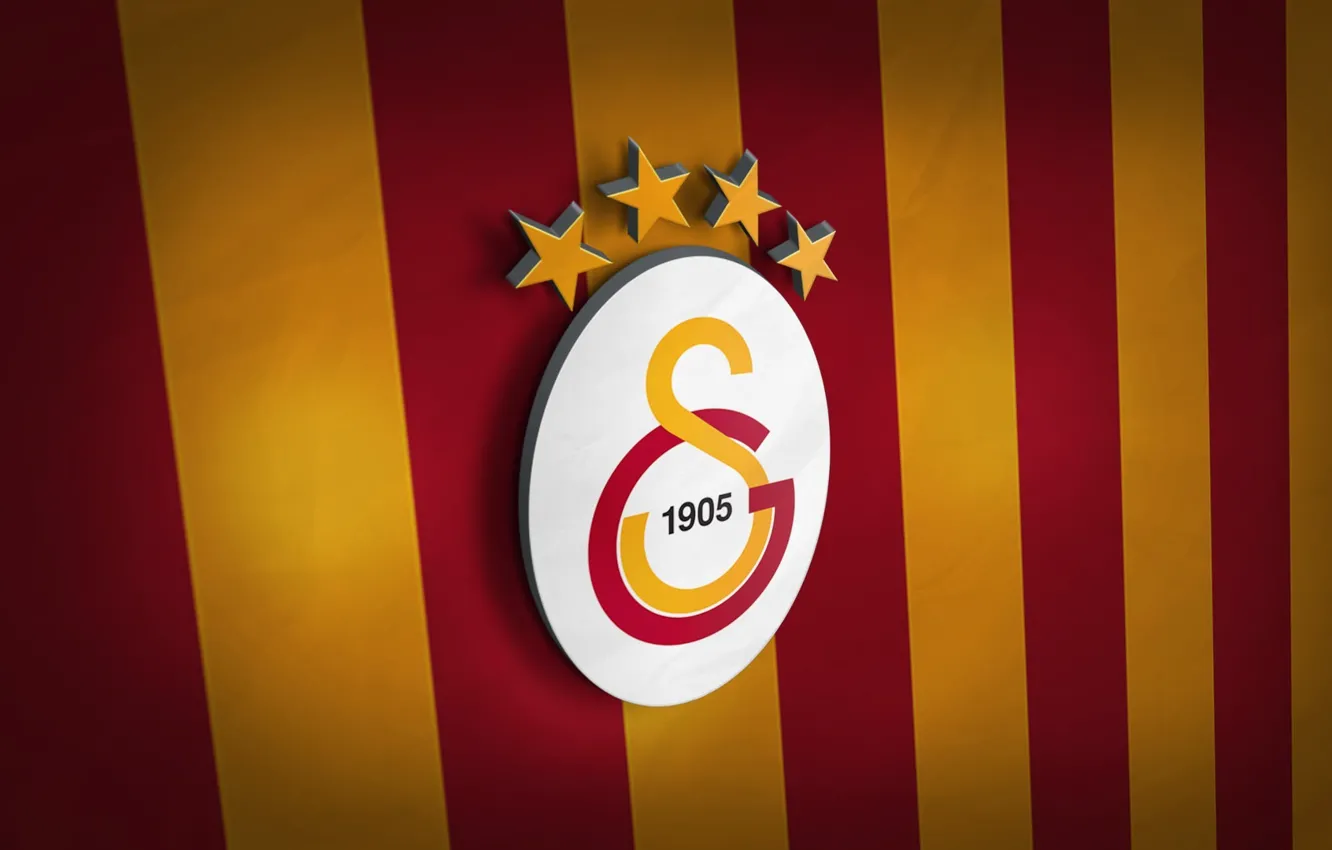 Фото обои wallpaper, sport, football, Turkey, Galatasaray, 3D logo, SuperLig