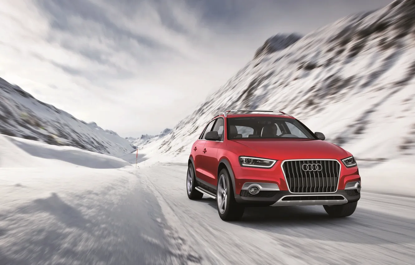 Фото обои Audi, внедорожник, cars, auto, Germany, 4х4, wallpapers auto, Audi Q3 Vail