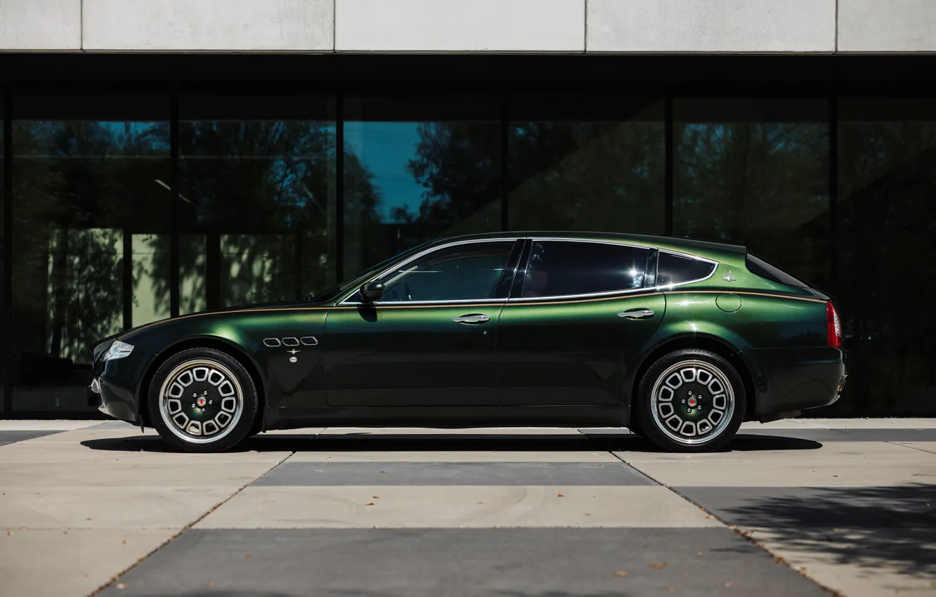 Фото обои Maserati, Quattroporte, side view, Maserati Quattroporte Bellagio Fastback