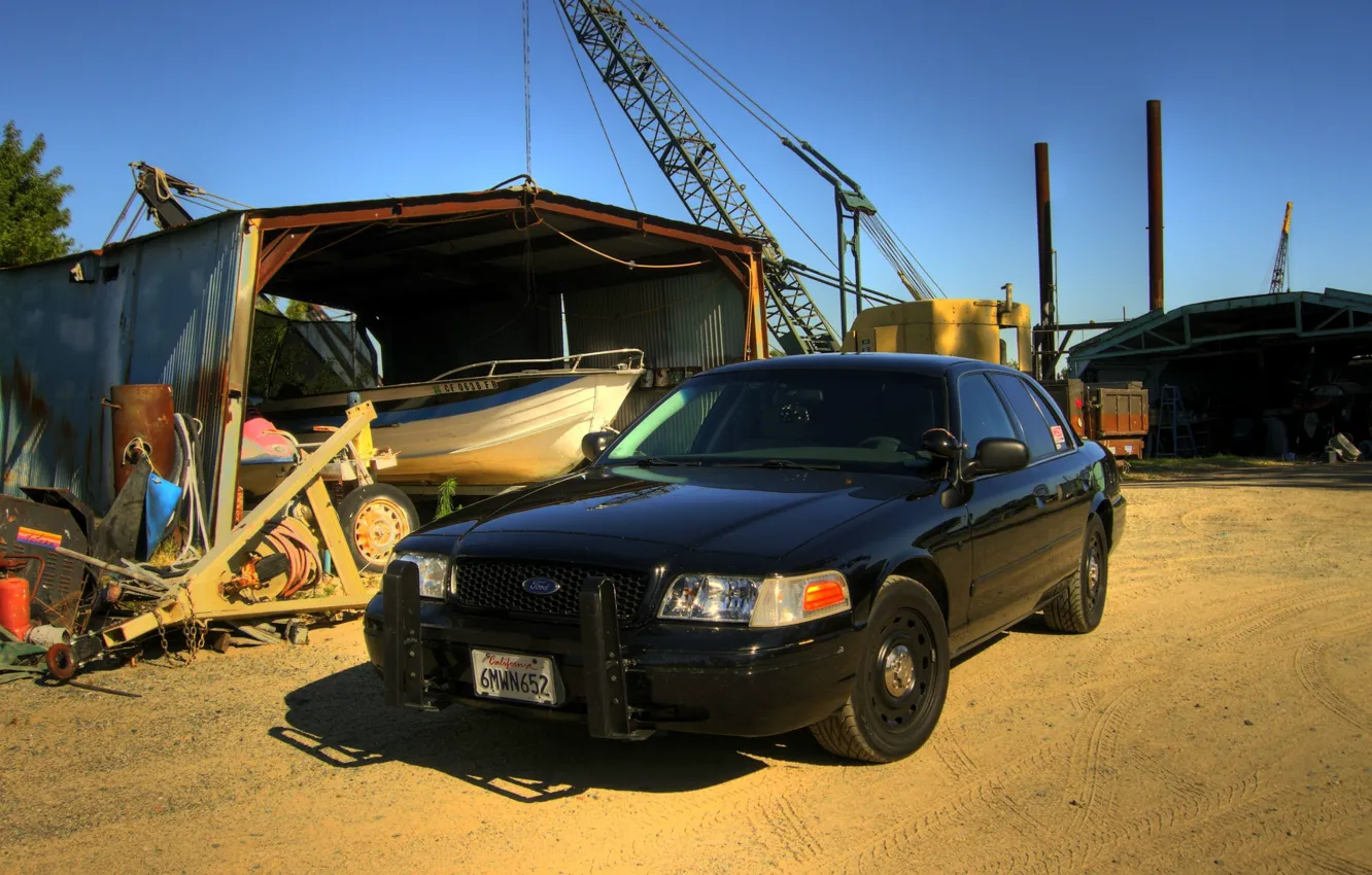 Фото обои Ford, Ford Crown, Crown Victoria, ford crown victoria interceptor, Ford Crown Victoria