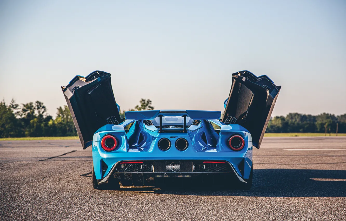 Фото обои Ford, Ford GT, 2017, GT