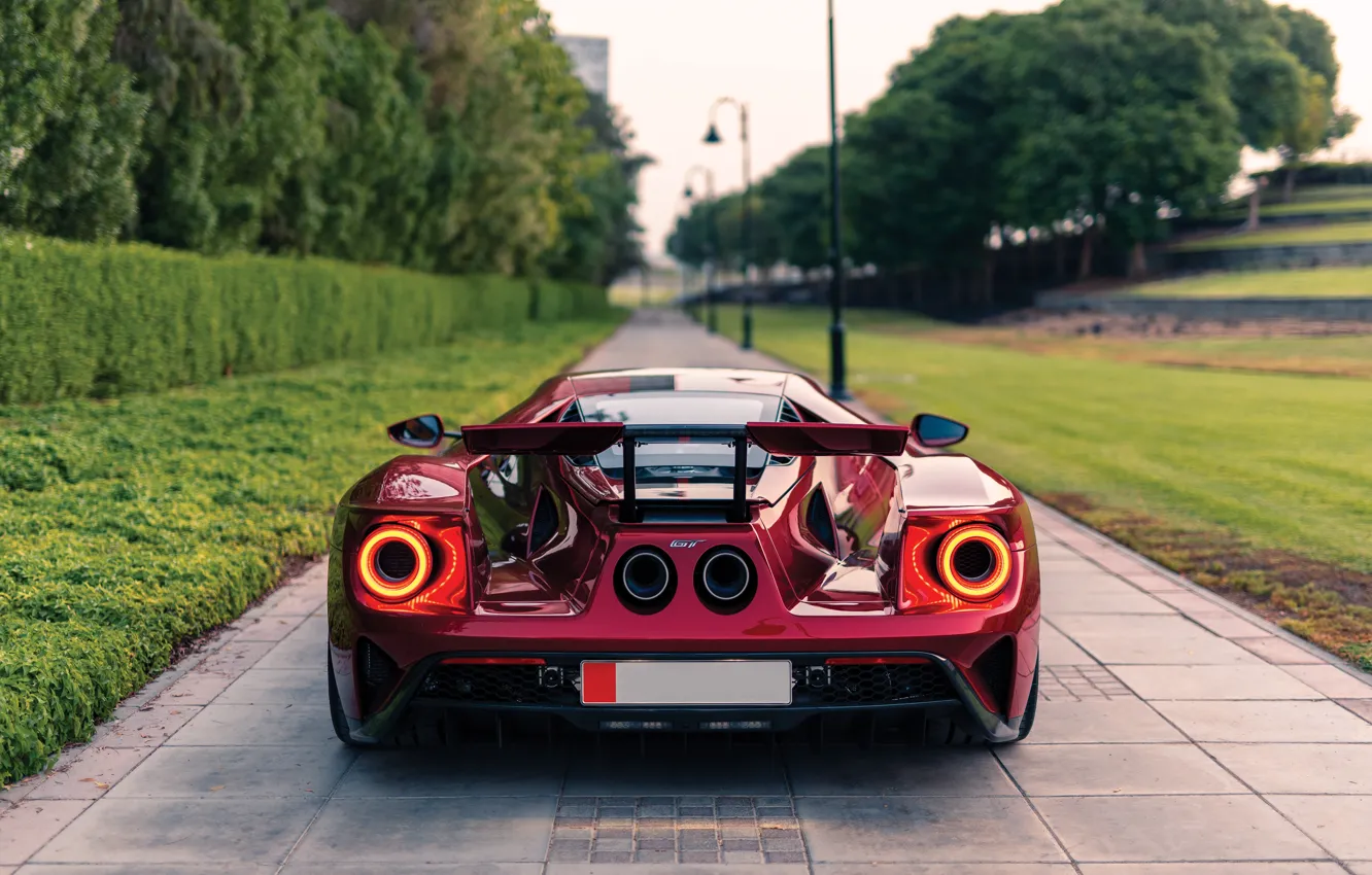 Фото обои Ford, Ford GT, 2017, GT