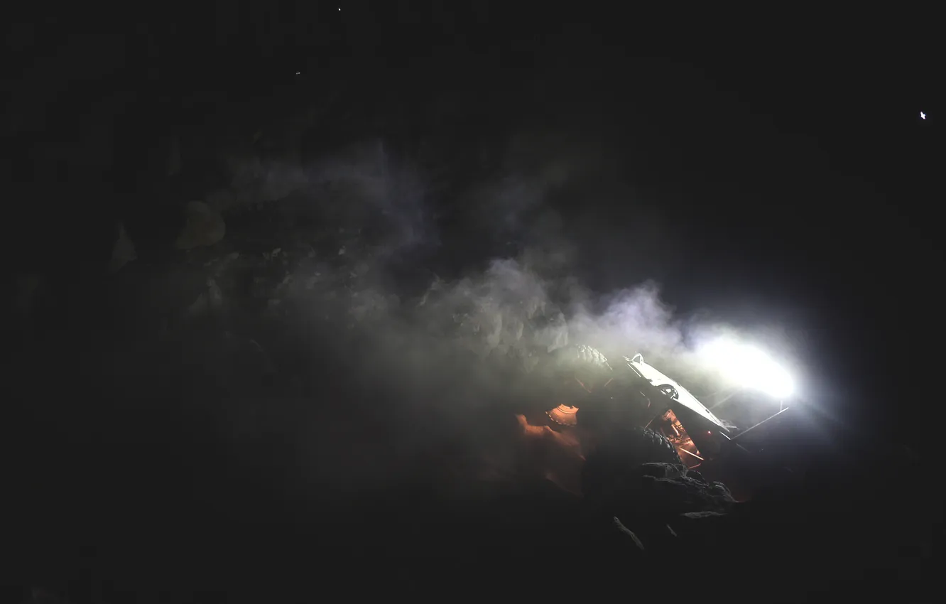 Фото обои свет, ночь, дым, smoke, багги, offroad, baggy