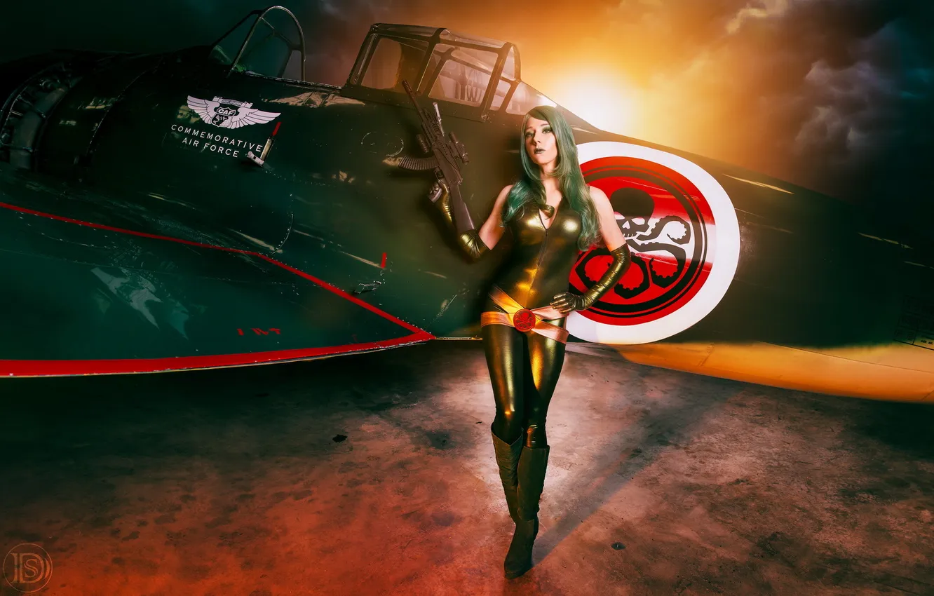 Фото обои Red, Madame Hydra, ZERO plane