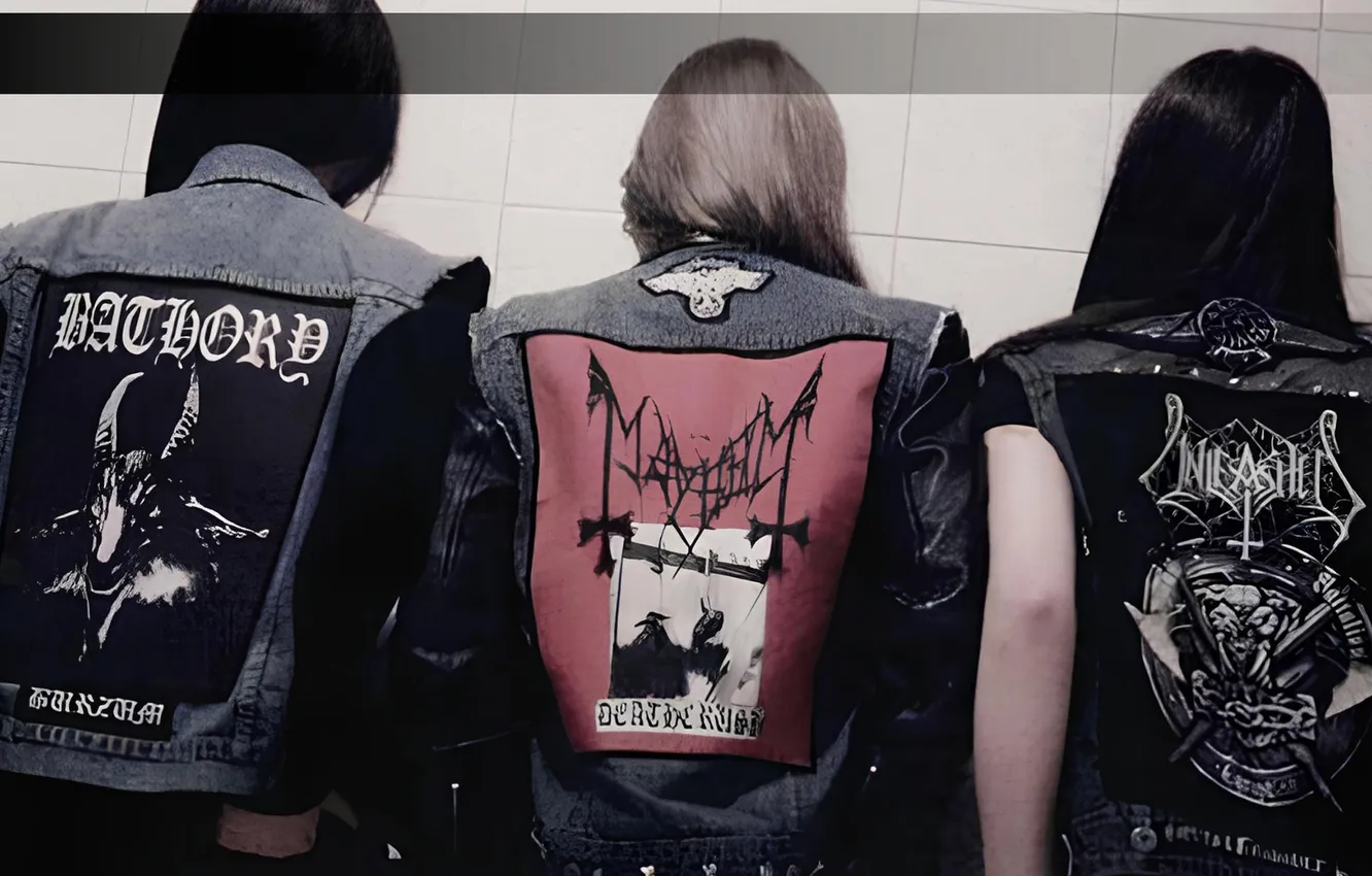 Фото обои heavy metal, jacket, battle jacket