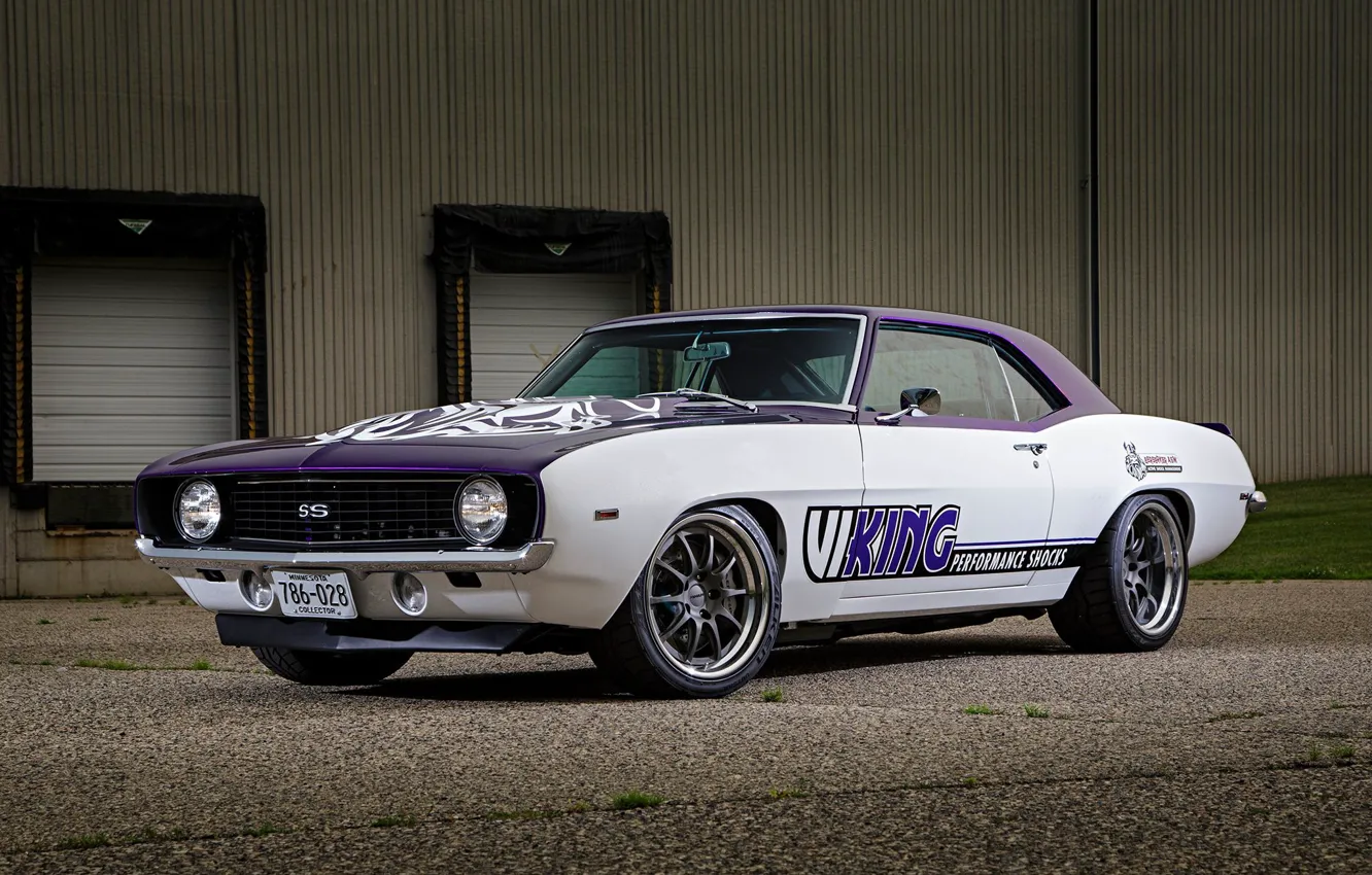 Фото обои Chevrolet, Camaro, Performance, Wheels, Forgeline, GZ3, The Viking, Berserker '1969