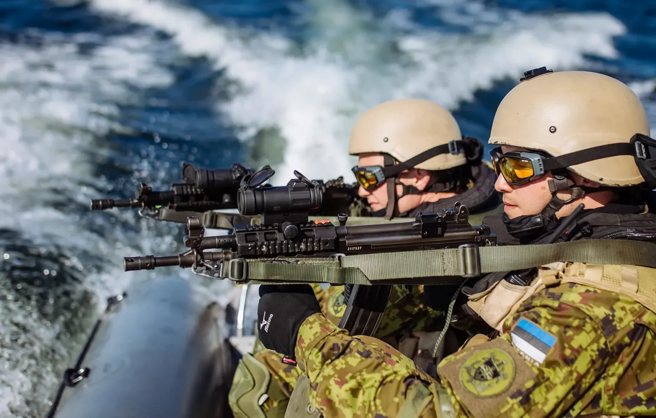 Фото обои оружие, солдаты, Estonian Defence Force