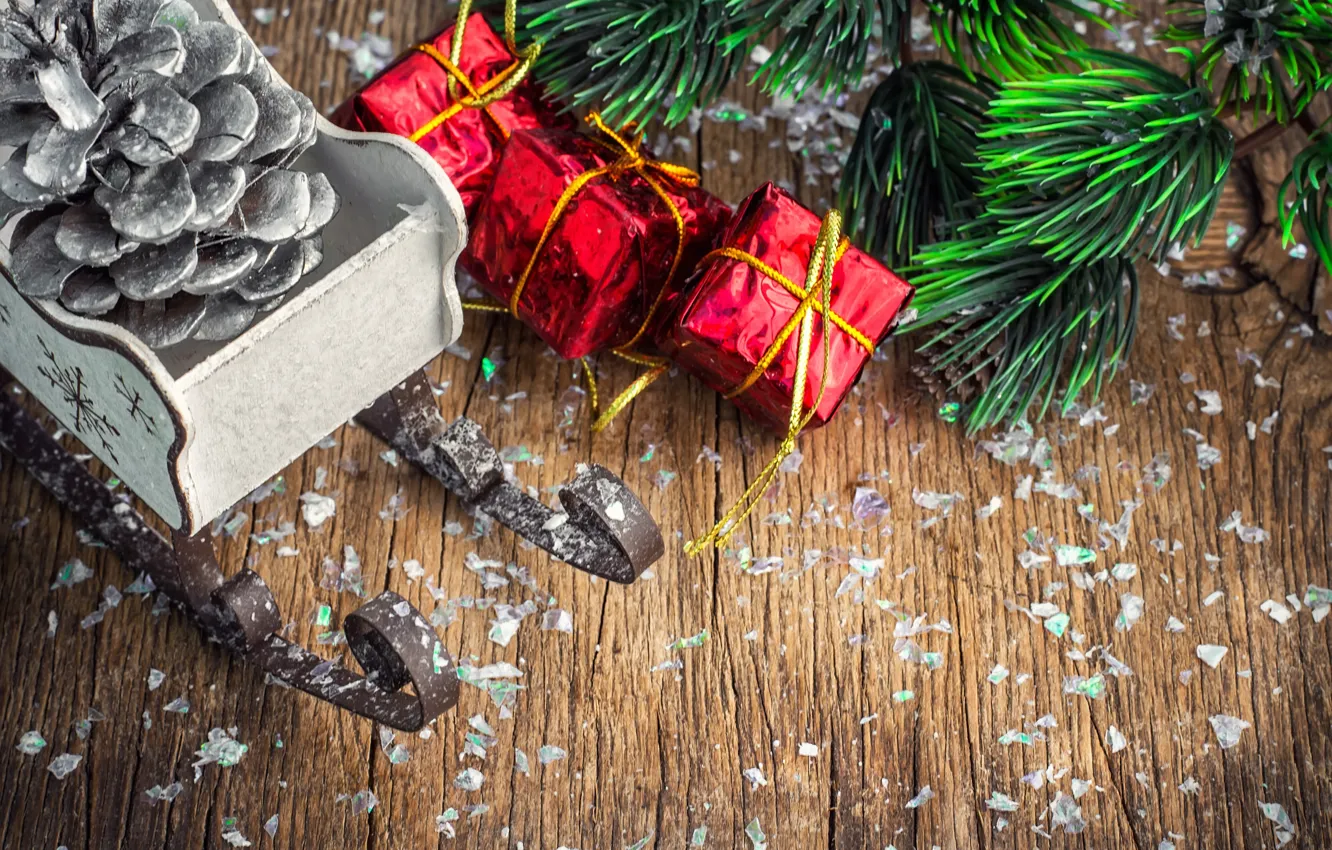 Фото обои снег, украшения, шары, игрушки, Новый Год, Рождество, happy, Christmas