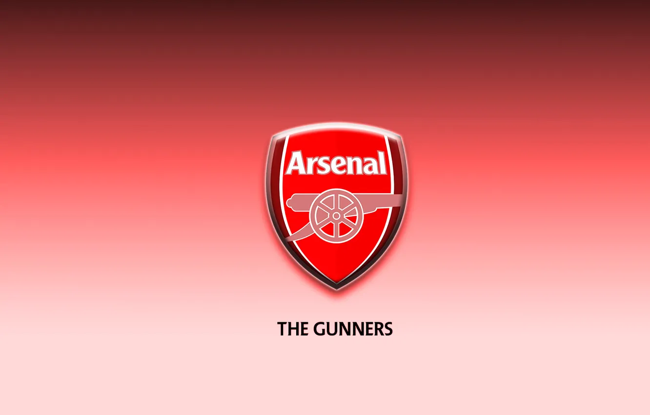 Фото обои wallpaper, logo, football, England, Arsenal FC