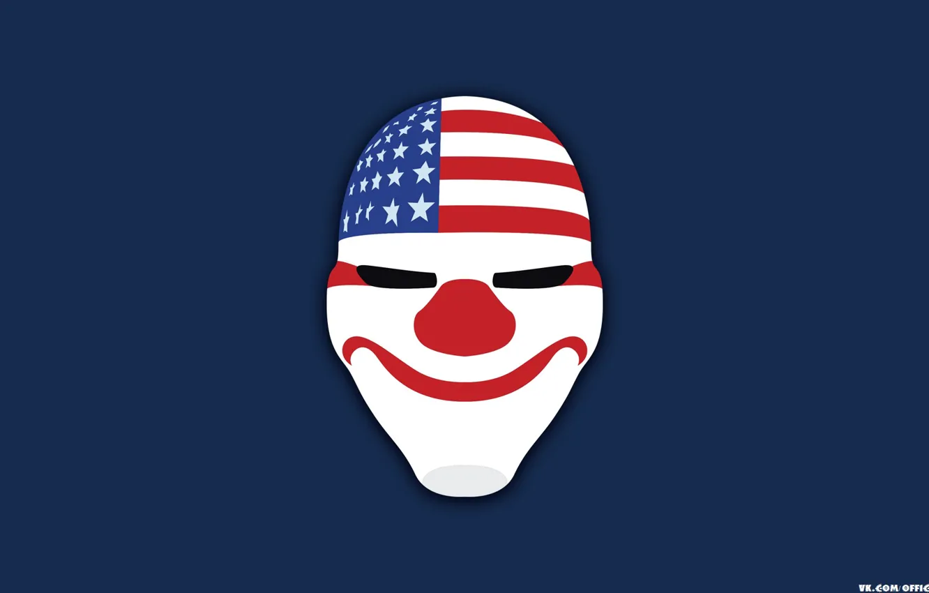 Фото обои Даллас, Dallas, Mask, Overkill Software, PAYDAY 2