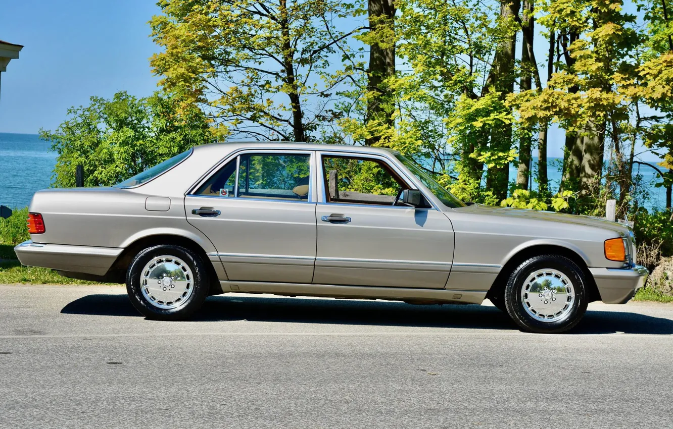 Фото обои S-Klasse, W126, Mercedes- Benz, 300SE