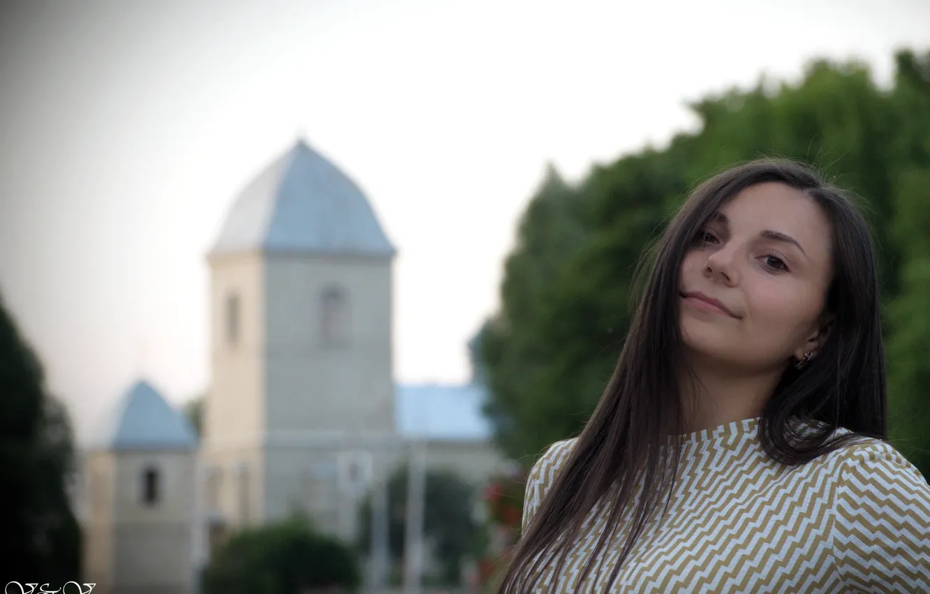 Фото обои девушка, красивая, молодой