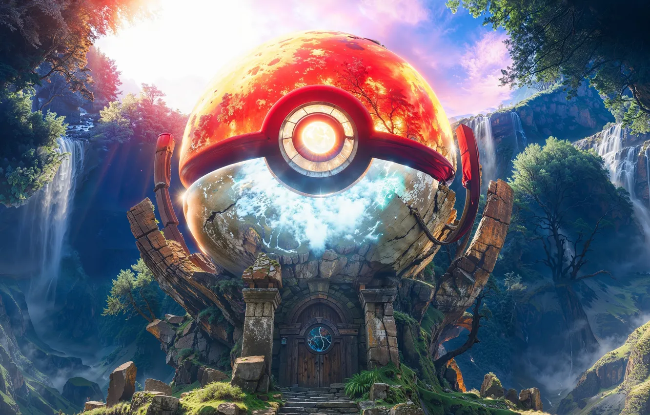 Фото обои Fantastic, home, pokemon