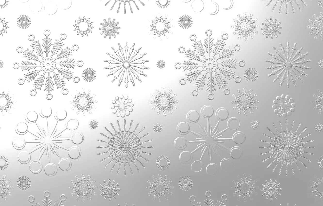 Фото обои снежинки, узор, сталь, серебро, текстура
