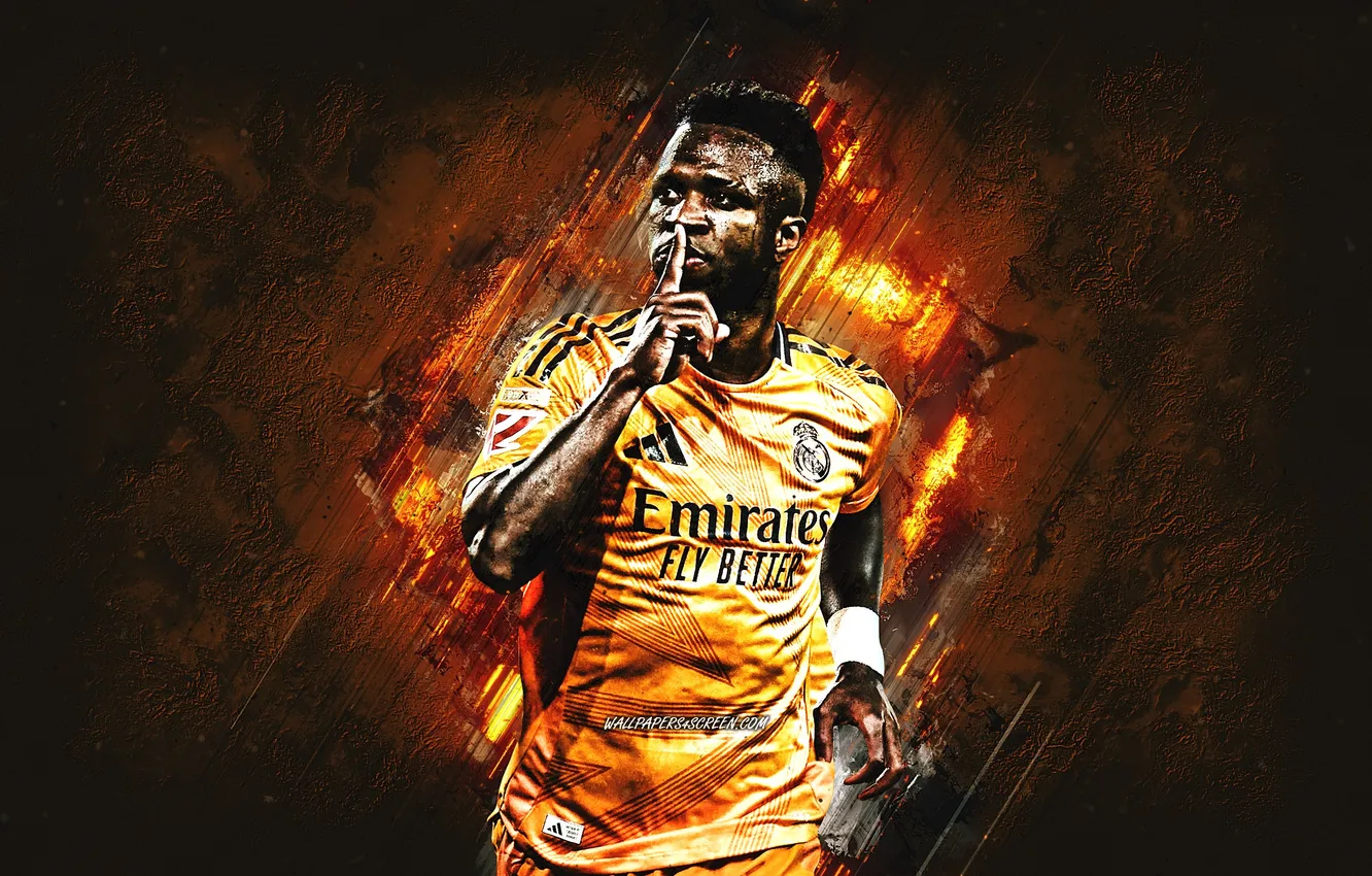Фото обои Real Madrid, Hala Madrid, Brazilian, Real Madrid CF, Junior, Madridista, Vinicius Junior, Vini Jr