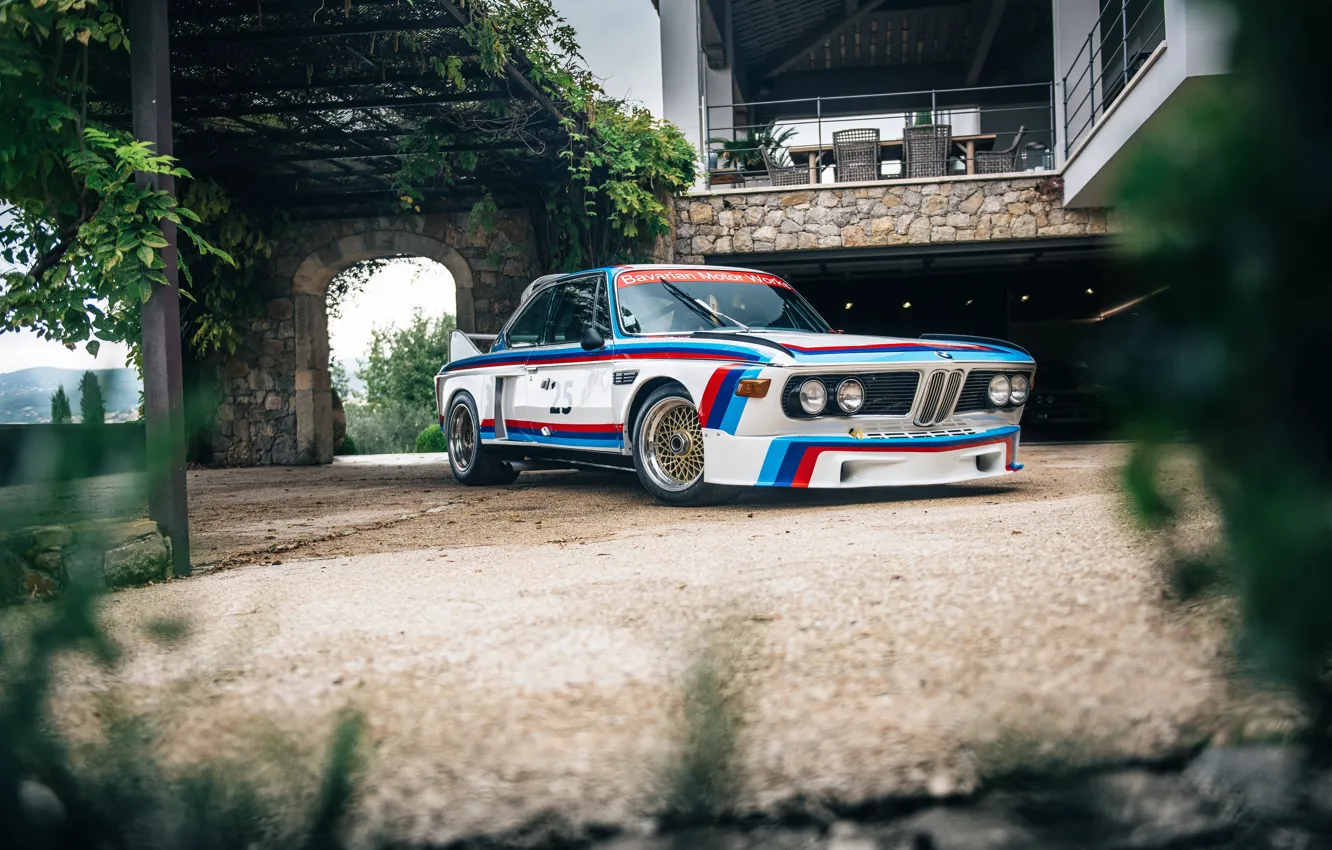Фото обои BMW, legend, 1973, BMW 3.0 CSL (E9), iconic