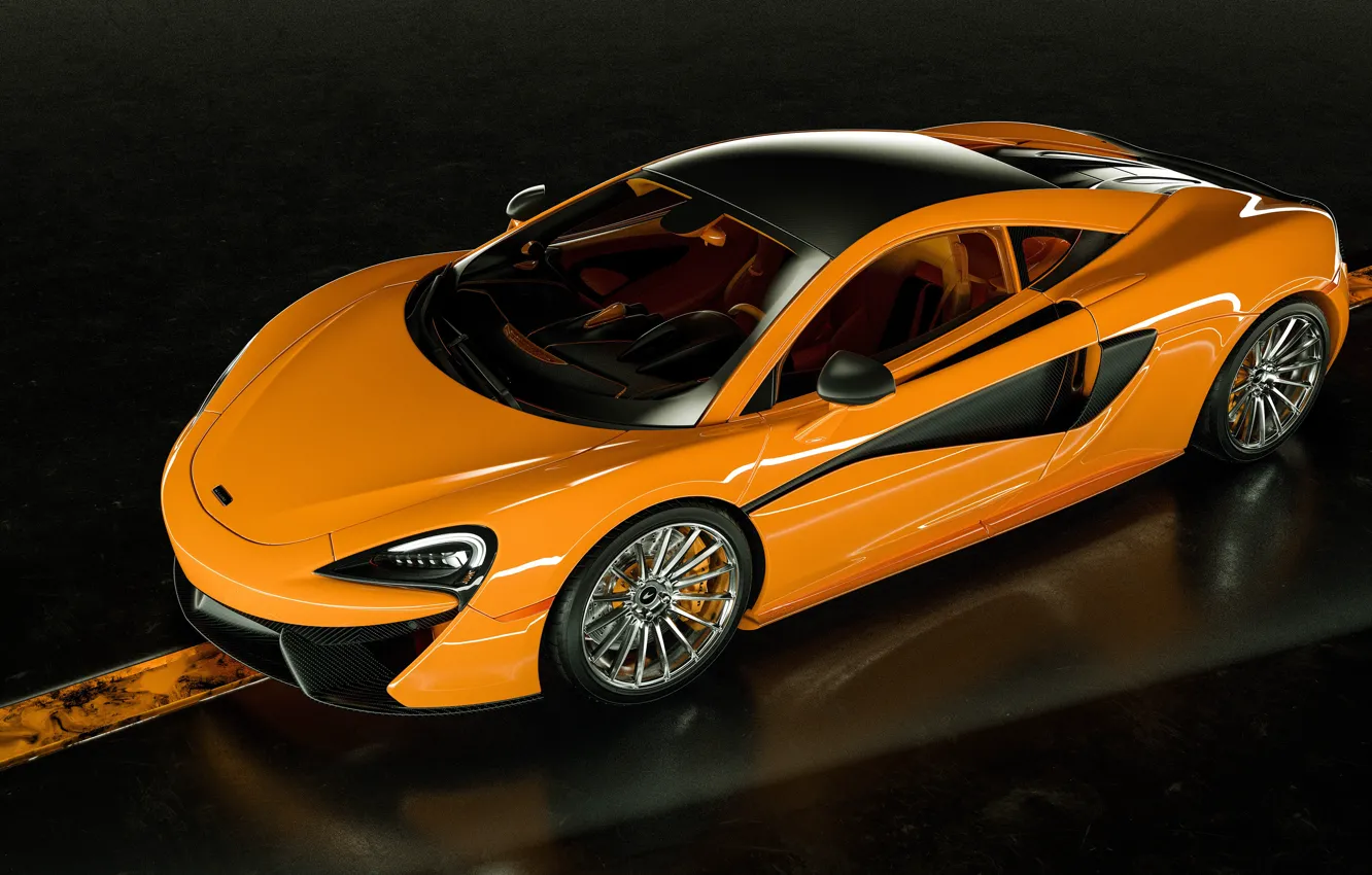 Фото обои McLaren, суперкар, 570S