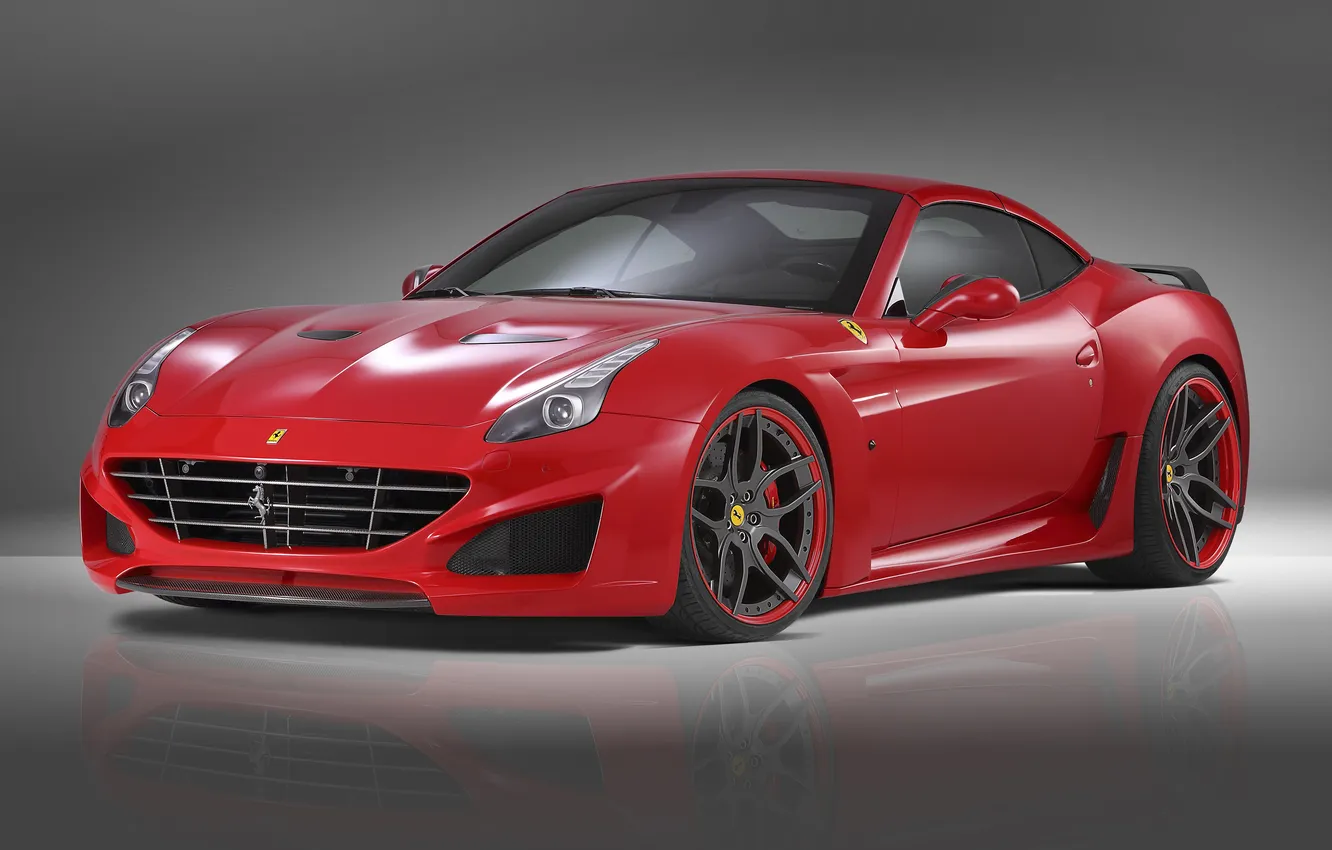 Фото обои Ferrari, феррари, калифорния, Novitec Rosso, Pininfarina, 2015, California T