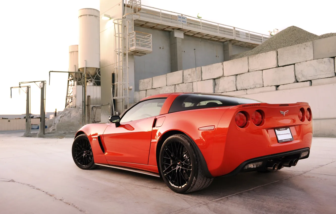 Фото обои Z06, Corvette, Chevrolet, шевроле, 2011, Hennessey, корветт