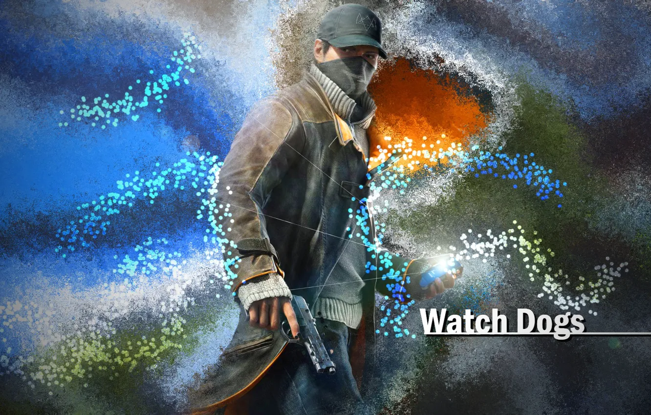 Фото обои Watch Dogs, Aiden Pierce