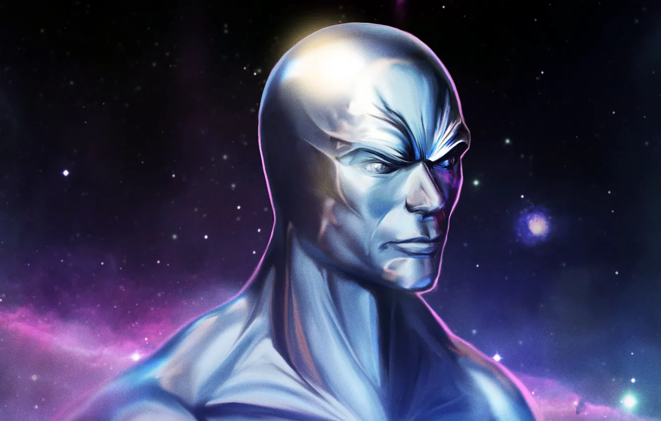 Фото обои cosmos, Silver Surfer, Norrin Radd