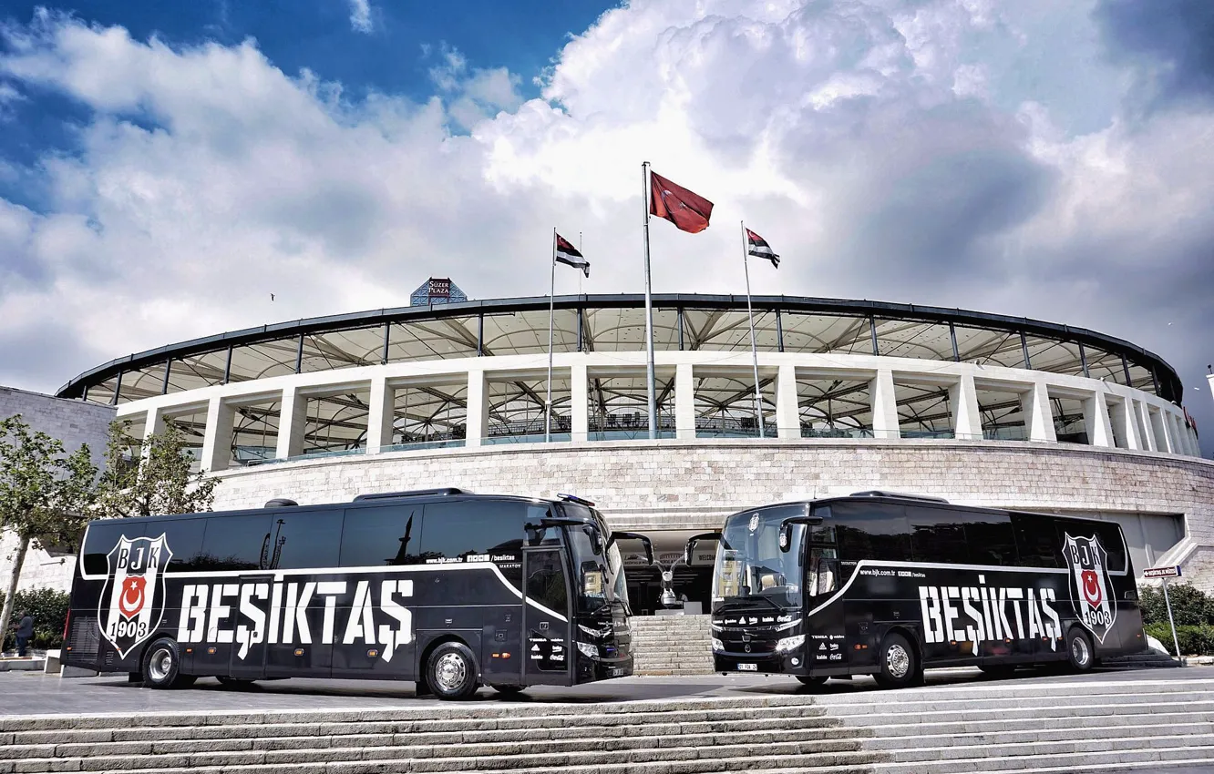 Фото обои Maraton, Temsa, Team Bus, Vodafone Park, Beşiktaş