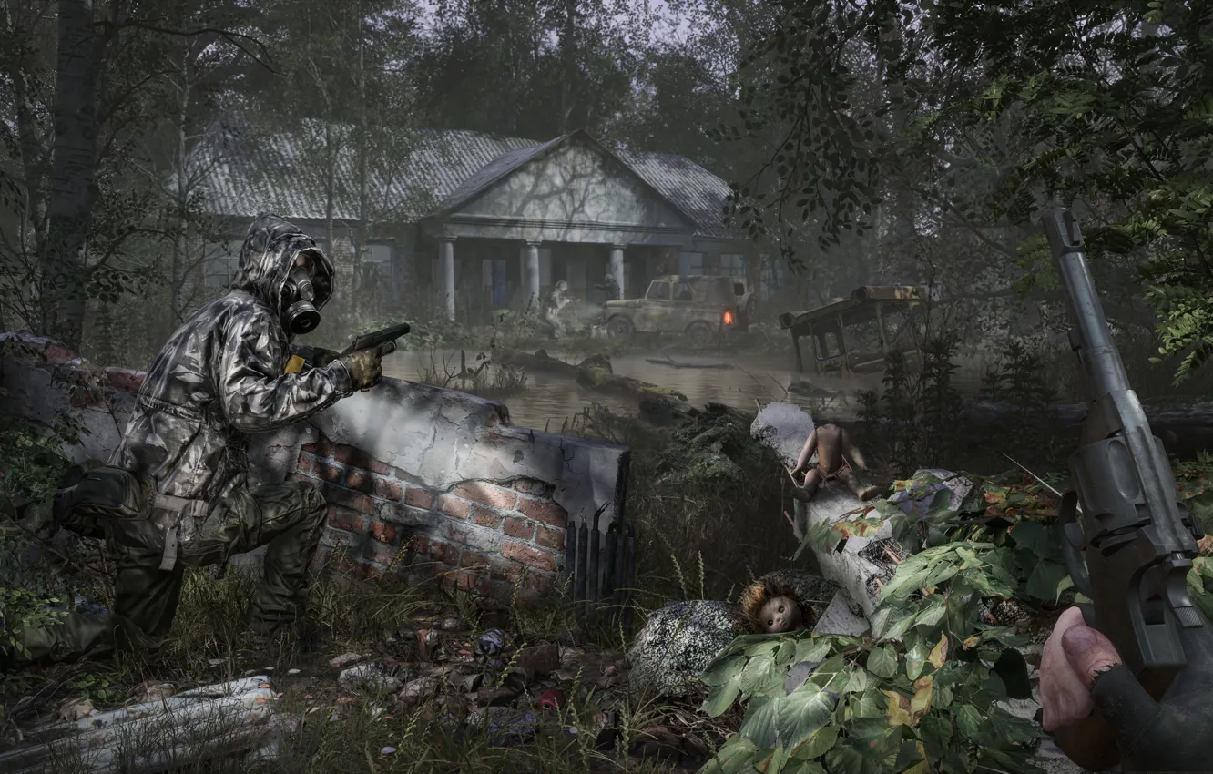 Фото обои чернобыль, game, сталкер, The Farm 51, 2019, Chernobylite