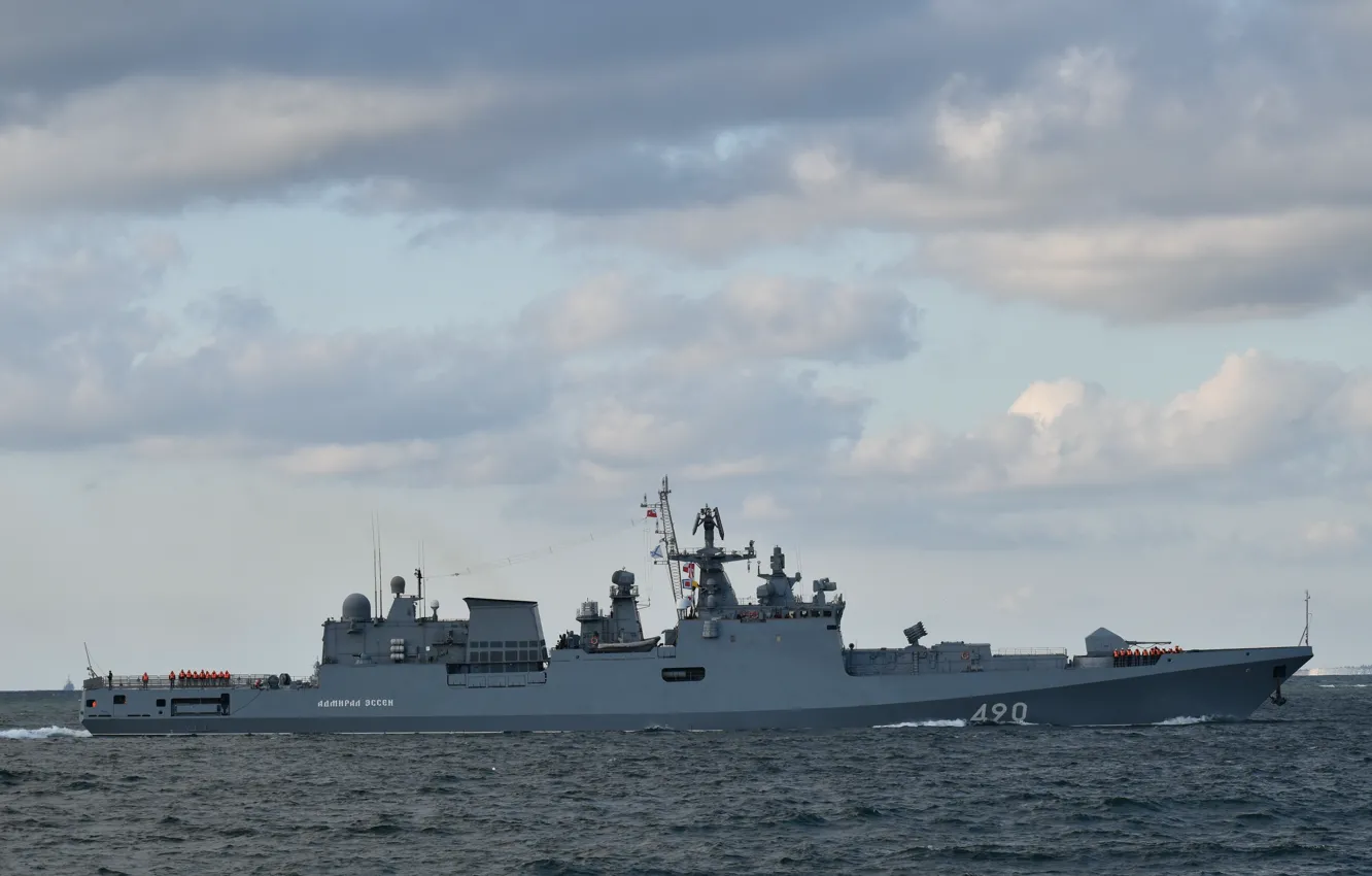 Фото обои корабль, Черное море, сторожевой, Адмирал Эссен