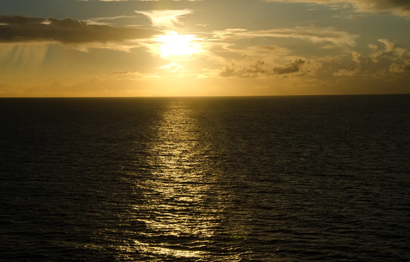 Фото обои море, закат, природа, Nature, sea, sunset