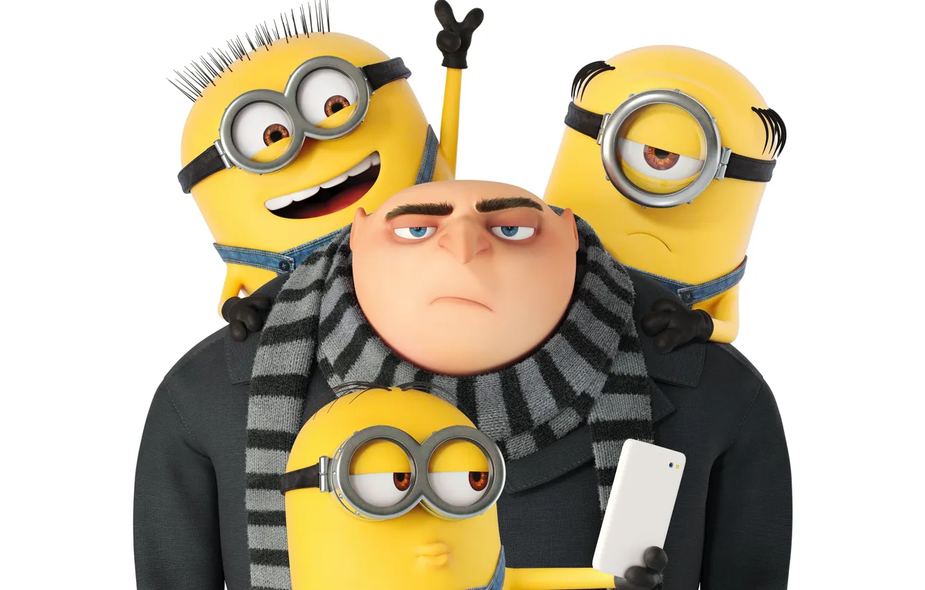 Фото обои animated film, Gru, minion, animated movie, Despicable Me 3, Minion Despicable Me