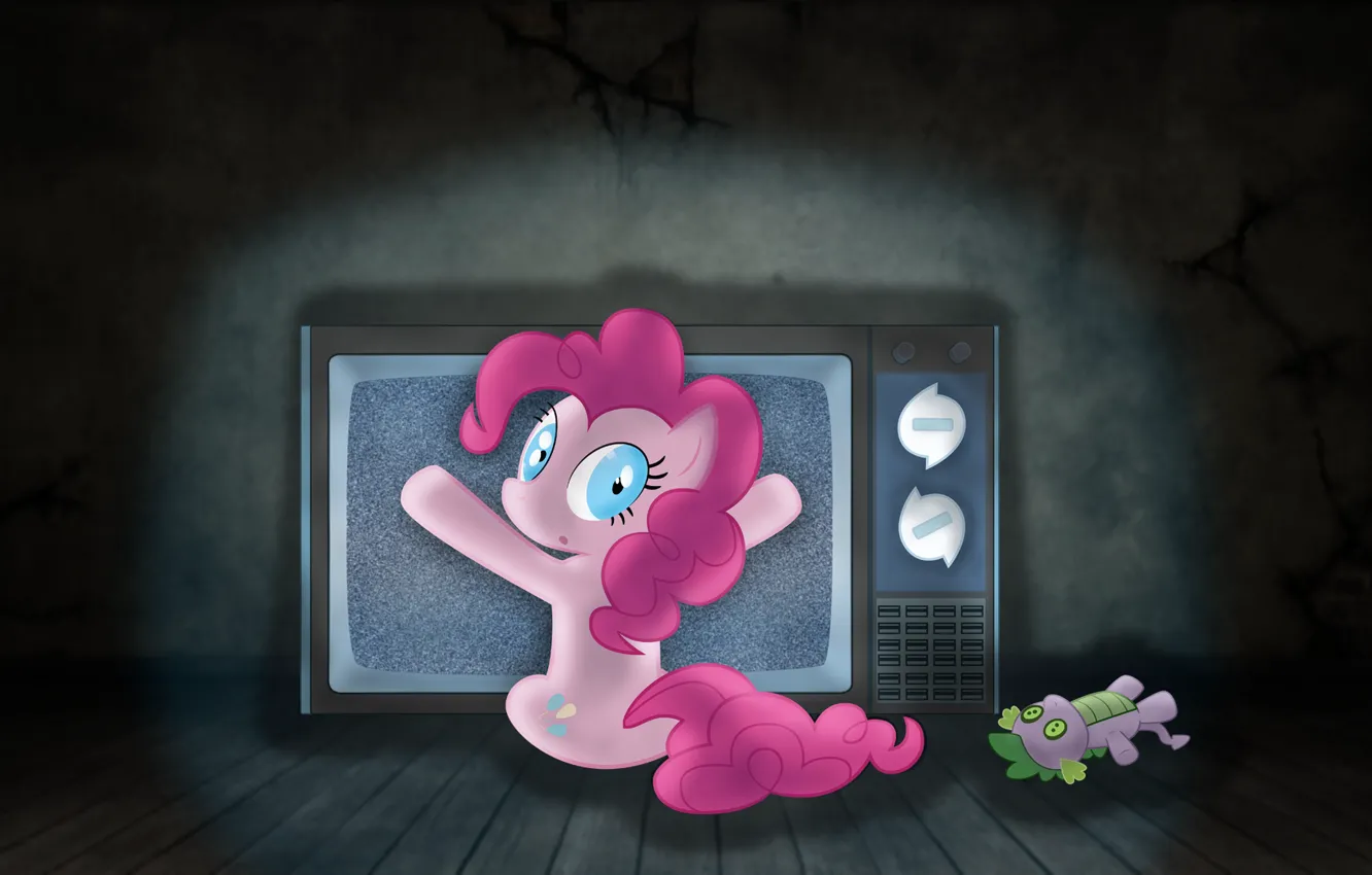 Фото обои my little pony, pinkie pie, friendship is magic, ponygeist