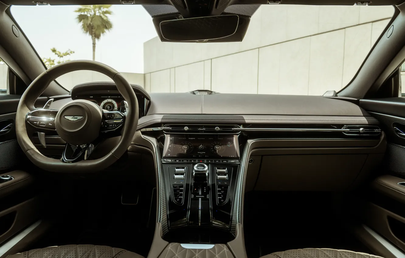 Фото обои Aston Martin, купе, sport car, спортивный автомобиль, Grand Tourer, Aston Martin DB12