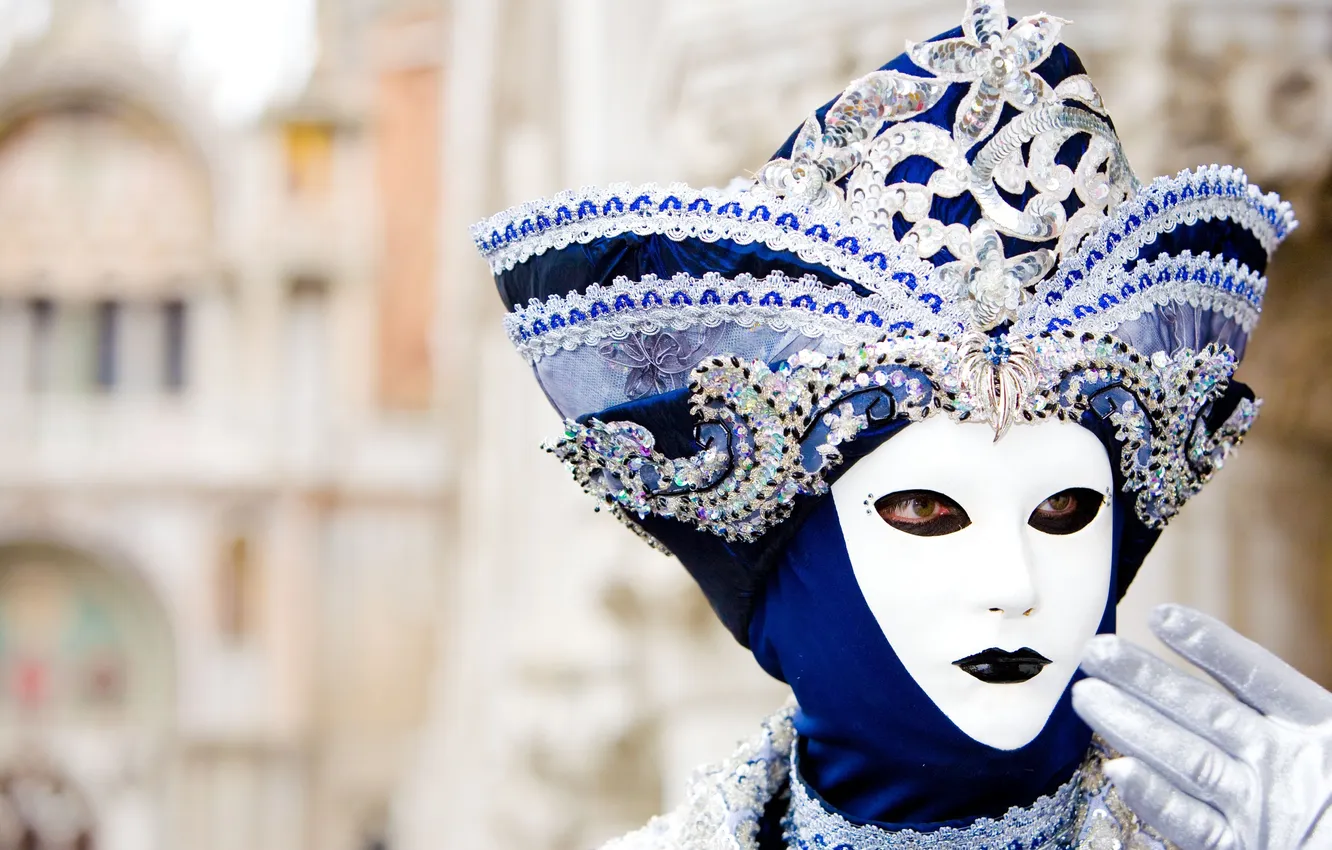 Фото обои праздник, маска, карнавал, венеция, venice