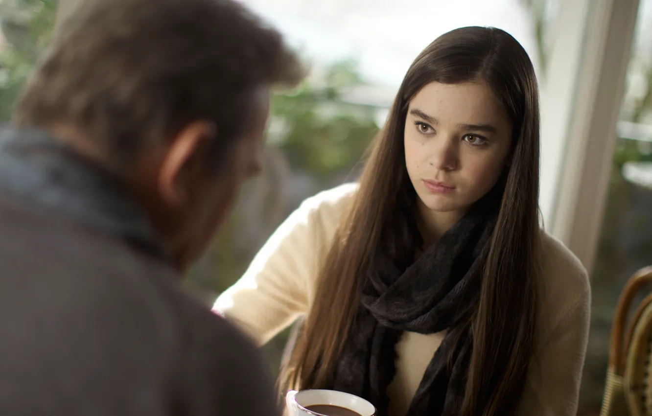 Фото обои Hailee Steinfeld, Kevin Costner, Zooey Renner, Три дня на убийство