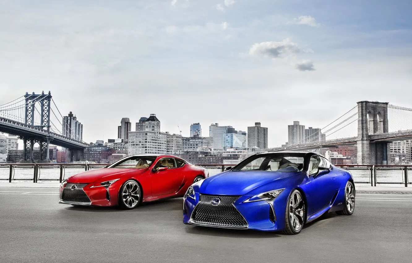 Фото обои красный, Lexus, седан, лексус