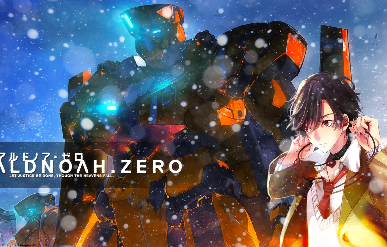 Фото обои робот, арт, парень, Aldnoah Zero, Кайзуко Инахо