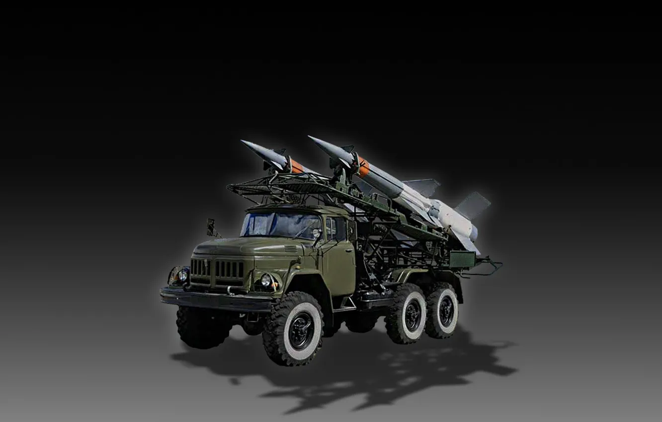 Фото обои anti-aircraft, missile system, Air defense, Neva-M, air defense system, S-125M