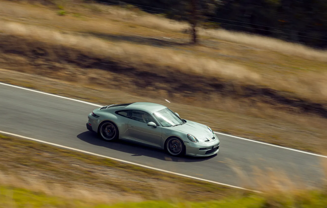 Фото обои трасса, 911, Porsche, суперкар, Porsche 911 GT3, Porsche 911 GT3 70 Years Porsche Australia Edition