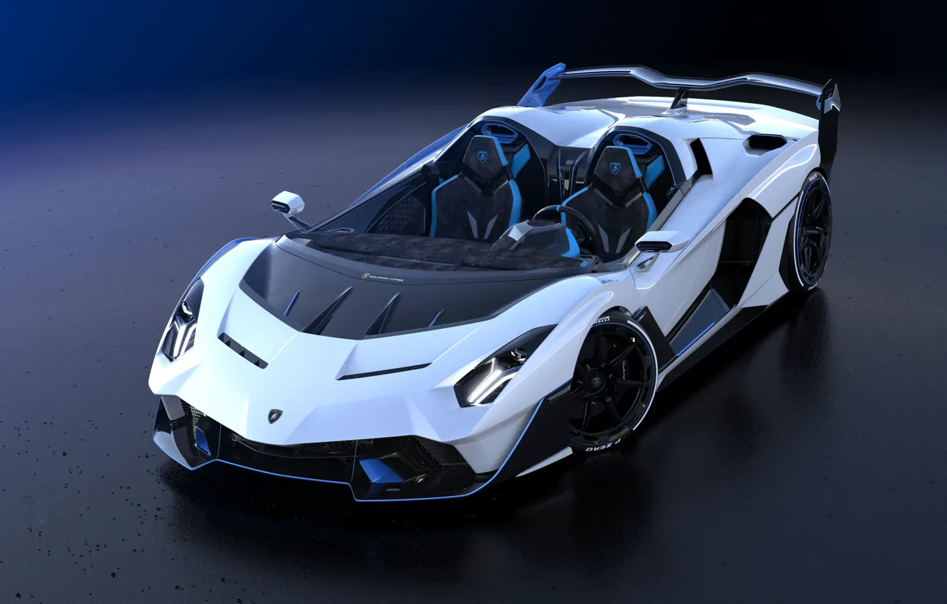 Фото обои дизайн, Roadster, скорость, технологии, Lamborghini, мощь, суперкар, родстер