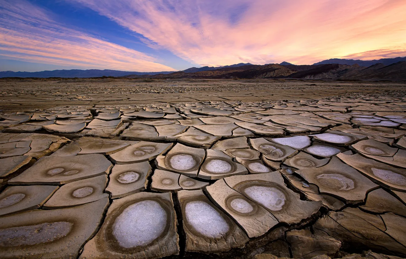 Фото обои поле, природа, Death Valley
