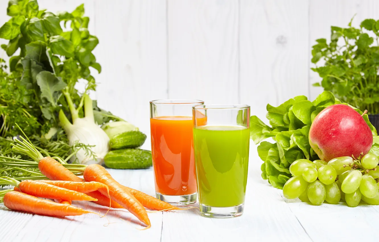 Фото обои сок, цитрус, напиток, фрукты, овощи, морковь