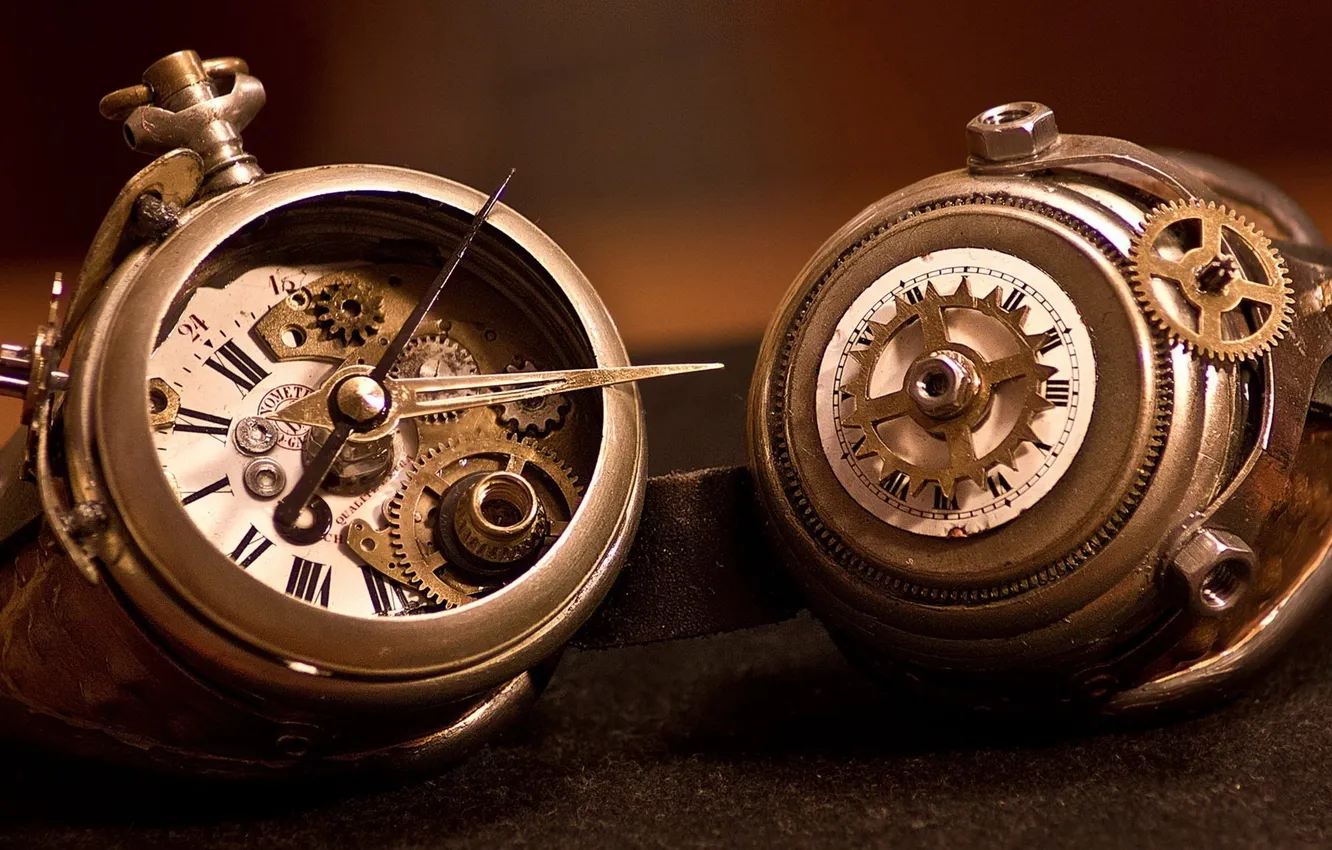 Фото обои стрелки, часы, часовой механизм