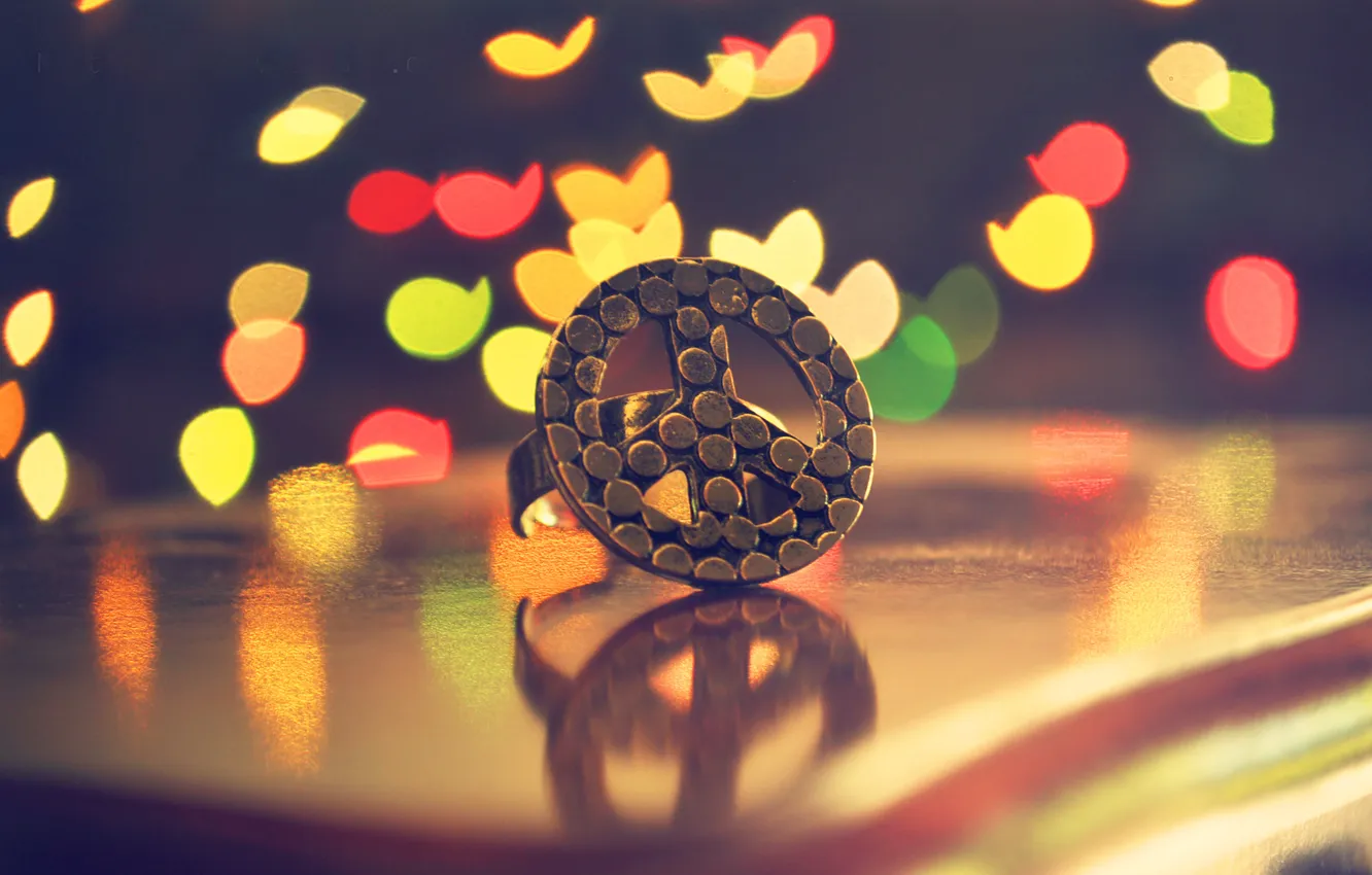 Фото обои кольцо, украшение, peace