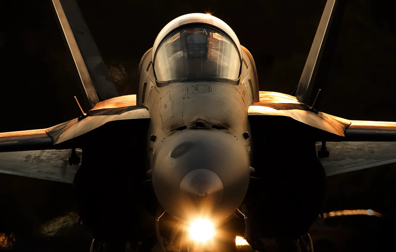 Фото обои оружие, армия, самолёт, F-18A Hornet