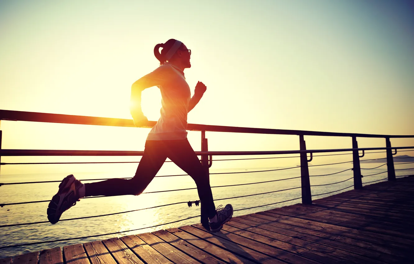 Фото обои evening, training, running, sportswear
