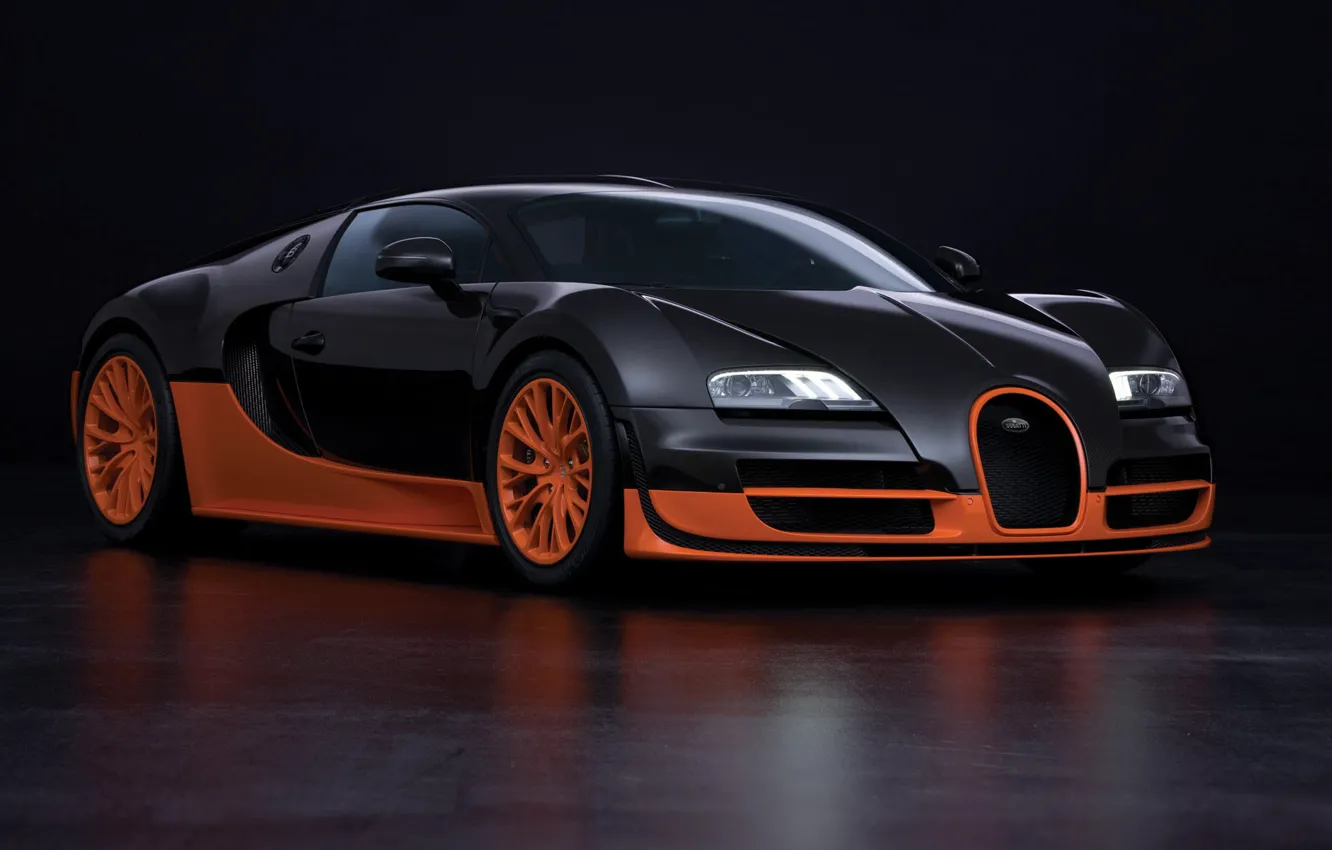 Фото обои Bugatti, Veyron