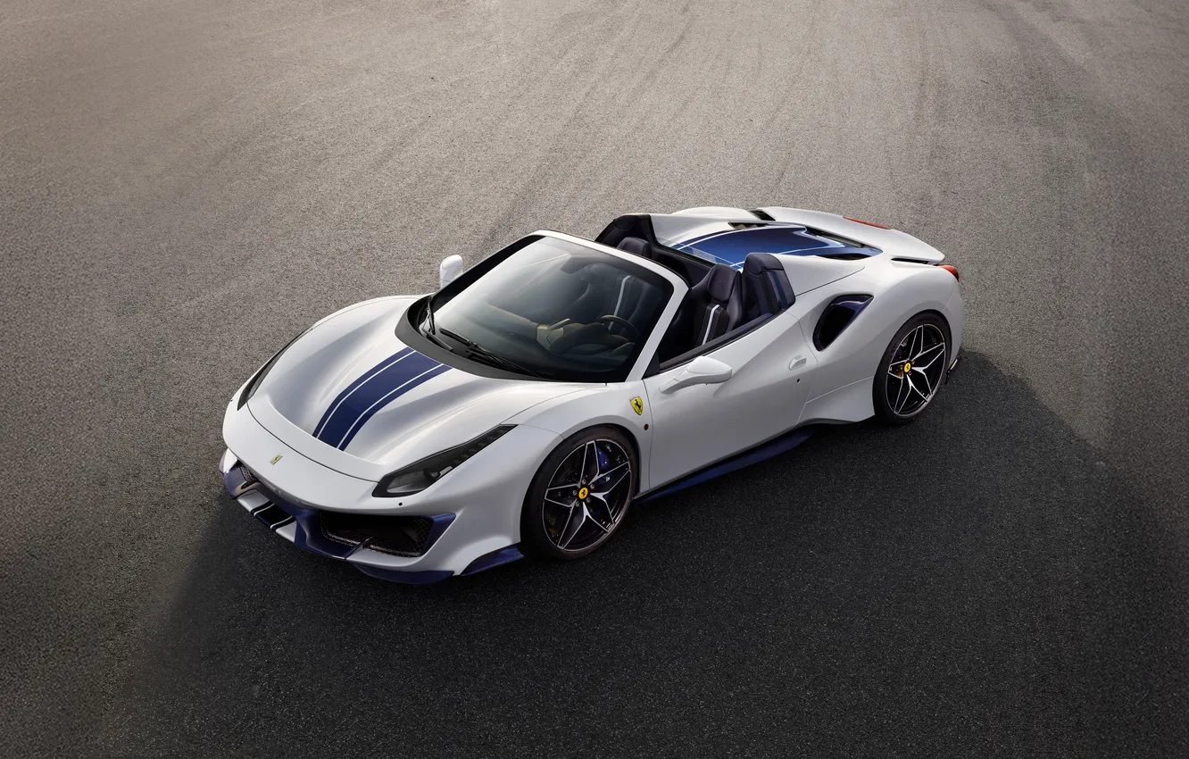 Фото обои spider, ferrari, 488, pista
