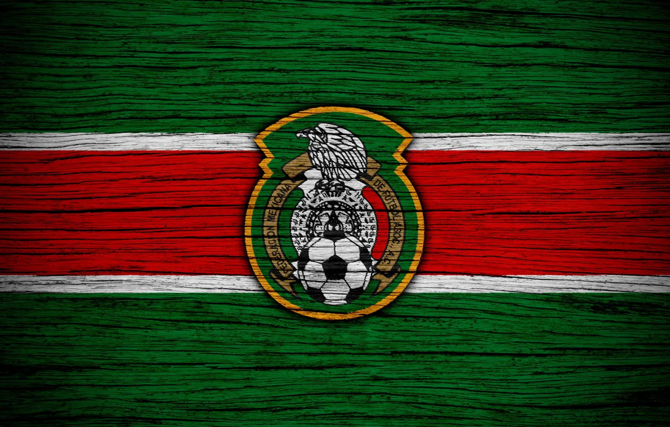 Фото обои футбол, логотип, logo, soccer, сборная Мексики, mexico national team